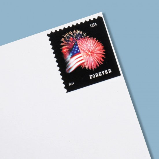 2014 Star Spangled Banner Forever Stamps First Class 5 Books of 20 ( 100 Total Stamps )