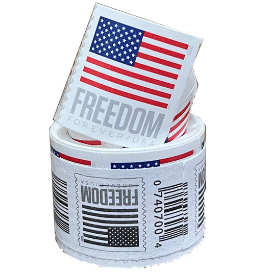 2023 Forever Stamps US Flag First Class Postage Stamps Coil of 100 PCS/Roll
