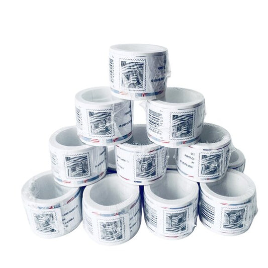 10 - 2022 Forever Stamps US Flag First Class Coil -  100 PCS/Roll ( 1000 Stamps )