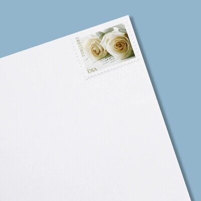 2011 Wedding Roses Forever Postage Stamps - 5 Sheets of 20 ( 100 Total Stamps )